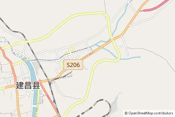 Mapa Jianchang County