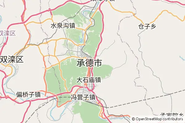 Mapa Chengde