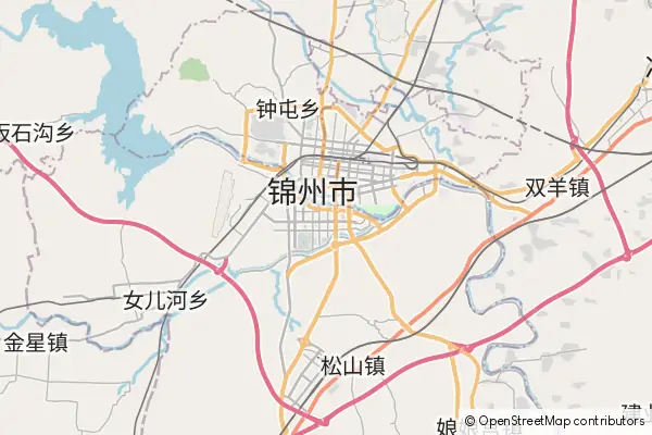 Mapa Jinzhou