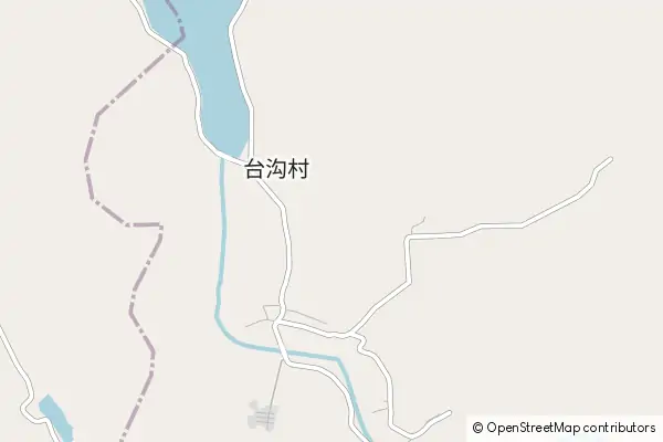 Mapa Fushun County