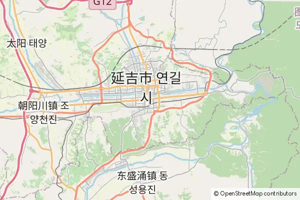 Mapa Yanji