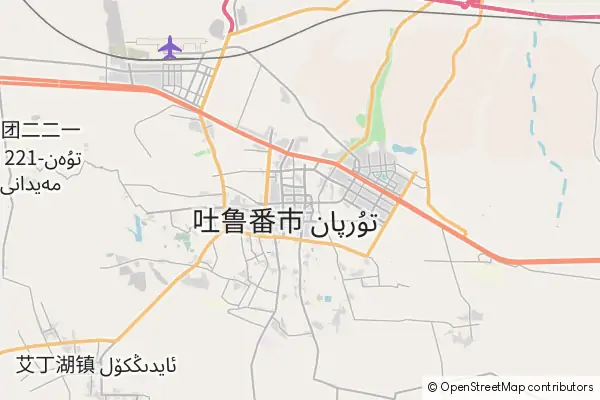 Mapa Turpan