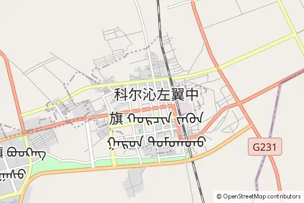 Mapa Kerqin Zuoyi Zhong Qi