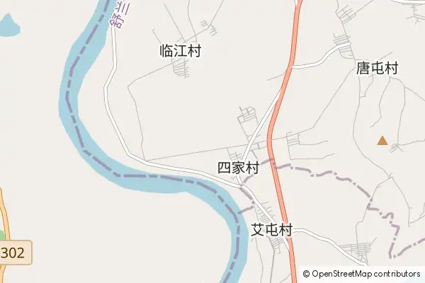 Mapa Linjiang