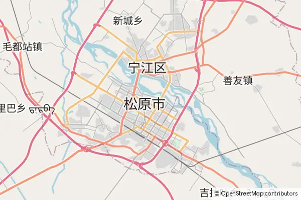 Mapa Songyuan