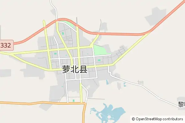 Mapa Luobei County