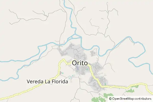 Mapa Orito