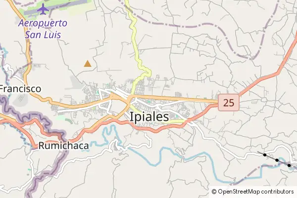 Mapa: Ipiales • © OpenStreetMap contributors Mapa Ipiales
