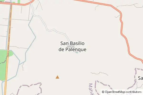 Mapa San Basilio De Palenque