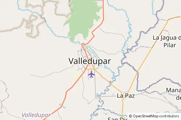 Mapa Valledupar