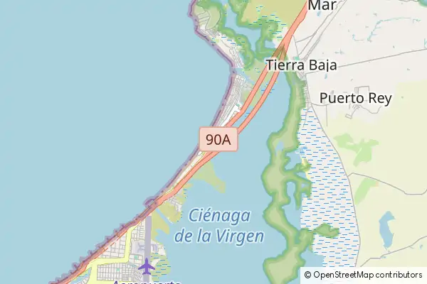 Mapa La Boquilla