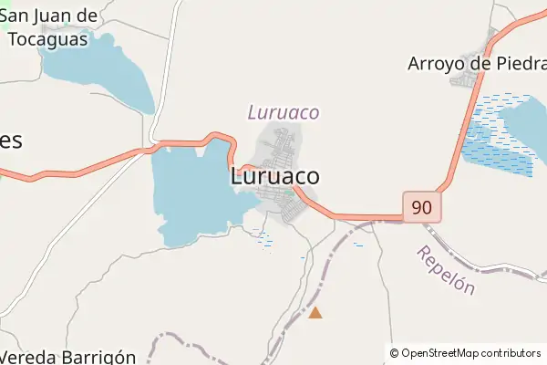 Mapa Luruaco