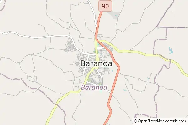 Mapa Baranoa
