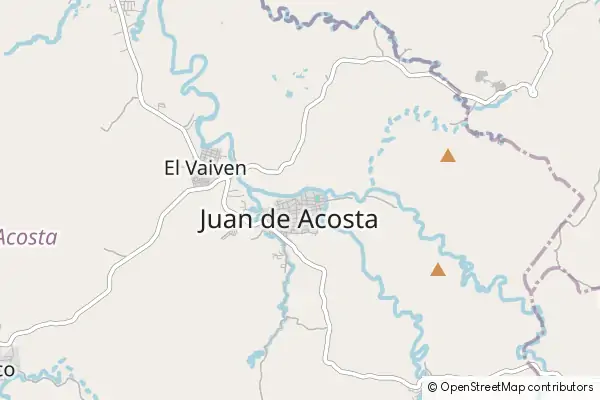 Mapa Juan de Acosta