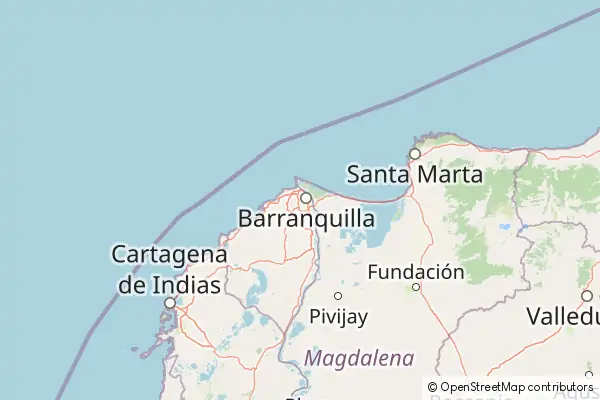 Mapa Barranquilla