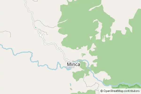 Mapa Minca