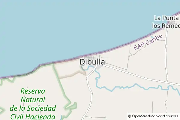 Mapa Dibulla