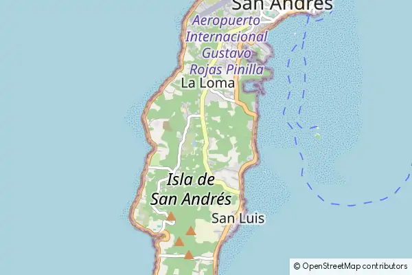 Mapa San Andrés