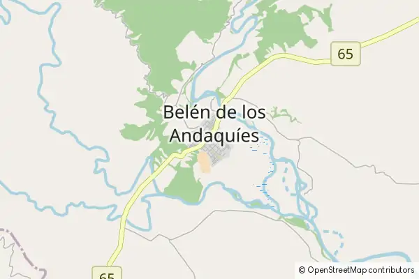 Mapa Belén de los Andaquíes