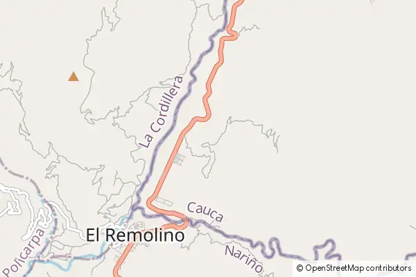 Mapa Charco El Burro