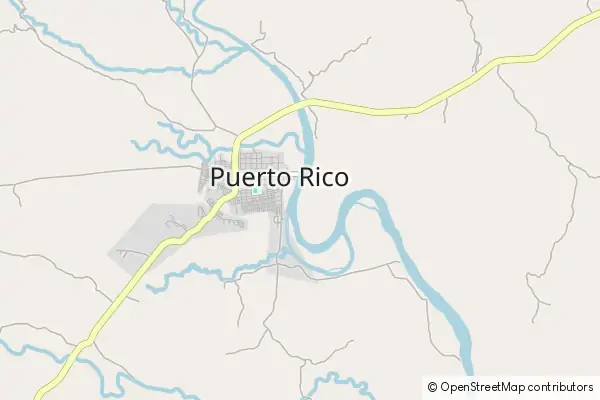 Mapa Puerto Rico