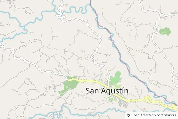 Mapa San Agustín