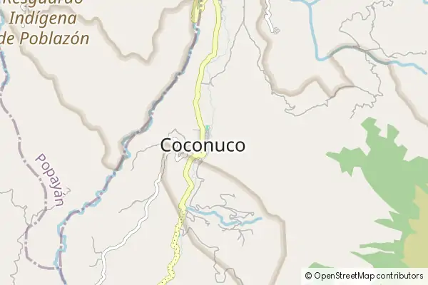 Mapa Coconuco