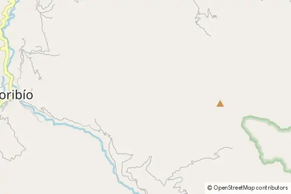 Mapa Toribío