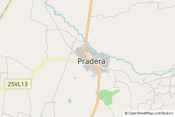 Mapa Pradera