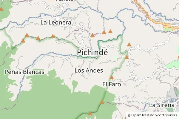 Mapa Pichindé