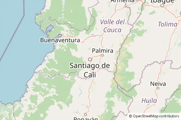 Mapa Cali