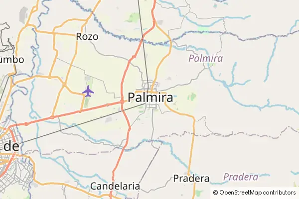 Mapa Palmira
