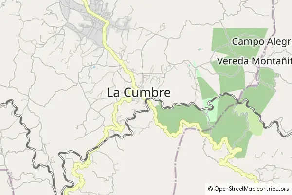 Mapa La Cumbre