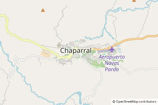 Mapa Chaparral