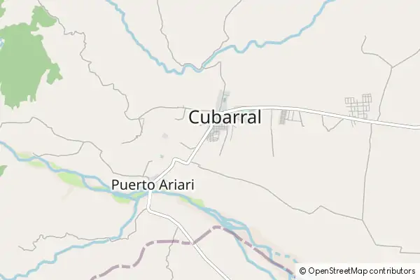 Mapa Cubarral