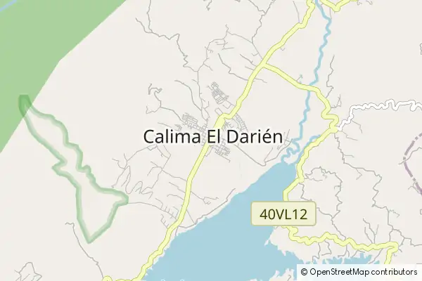 Mapa Calima