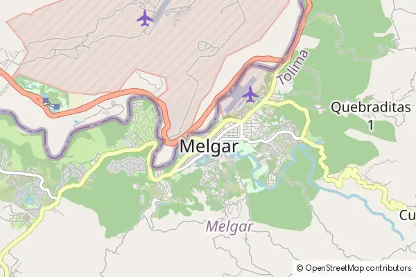 Mapa Melgar