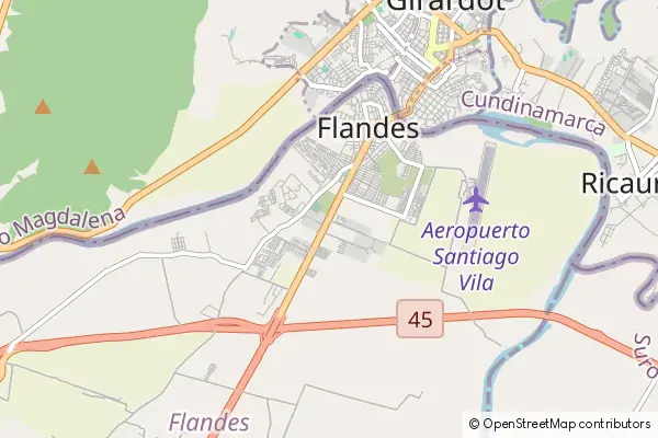 Mapa Flandes