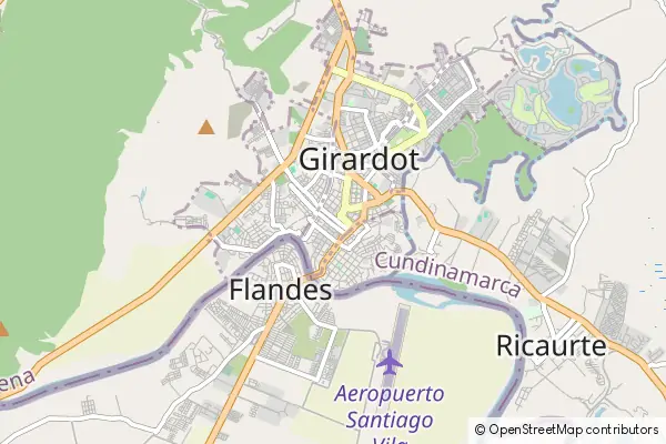 Mapa Girardot