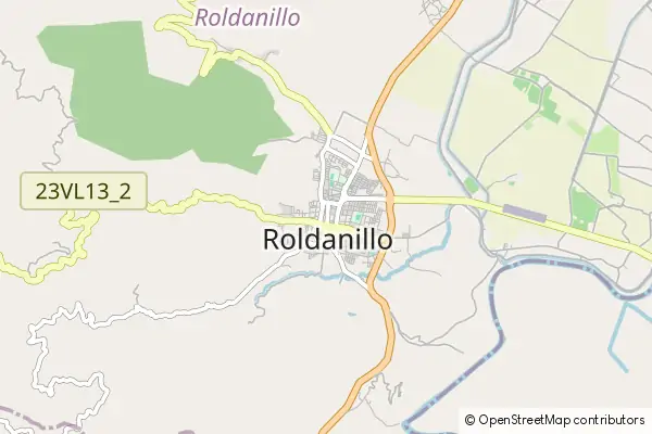 Mapa Roldanillo