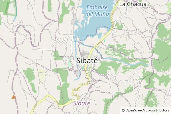 Mapa Sibaté