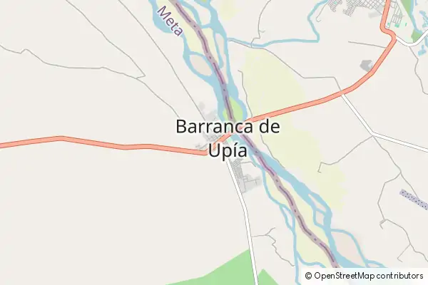 Mapa Barranca de Upía