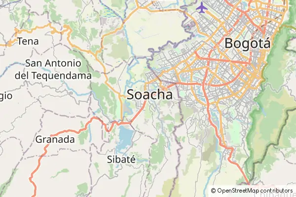 Mapa Soacha