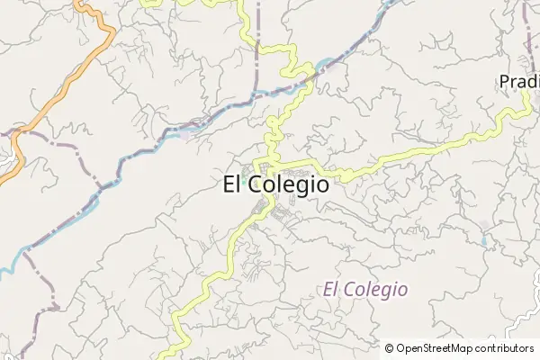 Mapa El Colegio