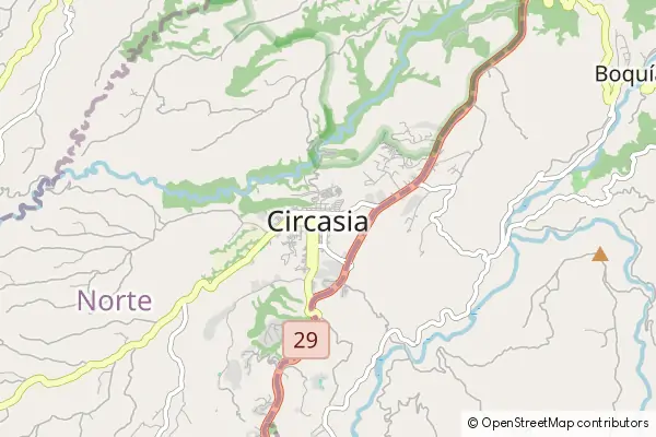 Mapa Circasia