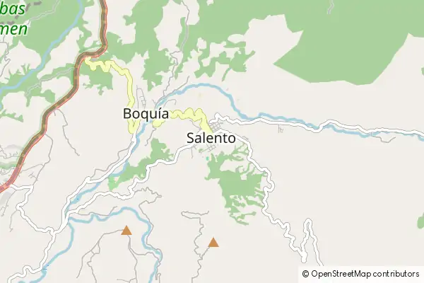 Mapa Salento