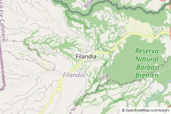 Mapa: Filandia • © OpenStreetMap contributors Mapa Filandia