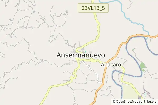 Mapa Ansermanuevo