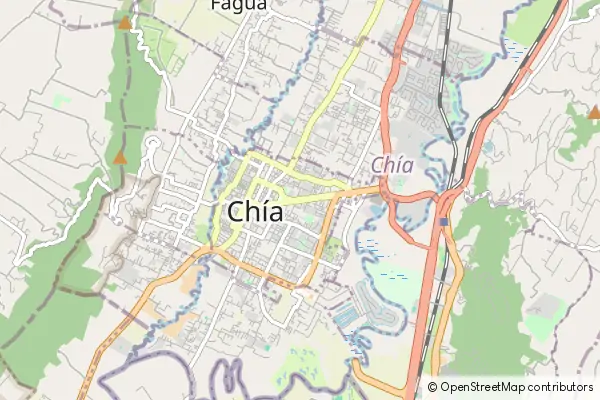 Mapa Chía