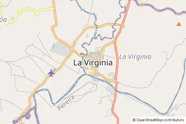 Mapa La Virginia